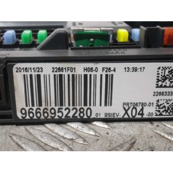 Recambio de centralita bsm para citroën c3 tonic referencia OEM IAM 9666952280  