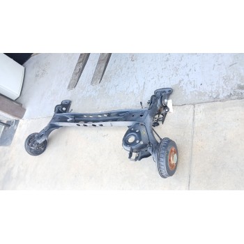 Recambio de puente trasero para seat ibiza v (kj1, kjg) 1.0 mpi referencia OEM IAM 2Q0501053CH tambor 
