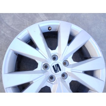 Recambio de llanta trasera izquierda para seat arona (kj7, kjp) 1.0 tsi referencia OEM IAM 6F9601025D X1 17 PULGADAS