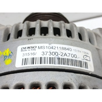 Recambio de alternador para kia venga (yn) 1.6 crdi 128 referencia OEM IAM 373002a700 ms1042118840 