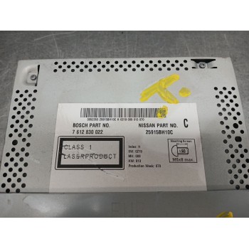 Recambio de sistema audio / radio cd para nissan cube (z12) 1.6 16v referencia OEM IAM 7612830022  