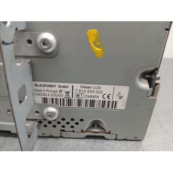 Recambio de sistema audio / radio cd para nissan cube (z12) 1.6 16v referencia OEM IAM 7612830022  