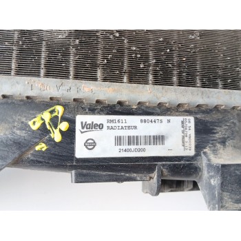 Recambio de radiador agua para nissan qashqai i (j10, nj10) 2.0 referencia OEM IAM 21400jd200 880447s 