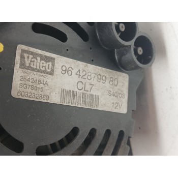 Recambio de alternador para peugeot 206 hatchback (2a/c) 1.6 16v referencia OEM IAM 5705KX / 5705GN 9642879980 2542484a