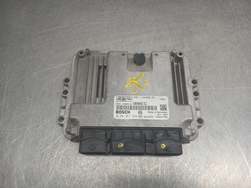 Recambio de centralita motor uce para mazda 3 (bk) 1.6 di turbo referencia OEM IAM 0281011534 4m6112a650ac 