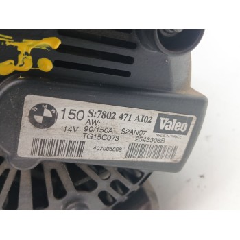 Recambio de alternador para bmw serie 3 berlina (e90) 330d referencia OEM IAM 7802471ai02 tg15c073 2543306b
