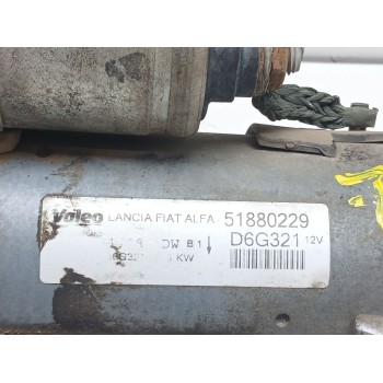 Recambio de motor arranque para fiat punto (199_) 1.3 d multijet referencia OEM IAM 0000071794625 51880229 d6g321