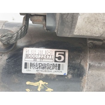 Recambio de motor arranque para peugeot 308 i (4a_, 4c_) 1.6 hdi referencia OEM IAM 9663528880 m000t22471 