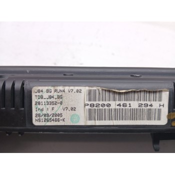 Recambio de cuadro instrumentos para renault scenic ii adventure by coronel tapiocca referencia OEM IAM 8200461294H  
