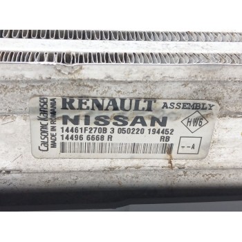 Recambio de intercooler para renault captur ii experience referencia OEM IAM 14461f270b 144966668r 
