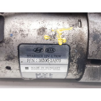 Recambio de motor arranque para kia venga (yn) 1.6 crdi 128 referencia OEM IAM 361002A300 361002a970 