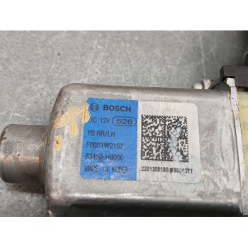 Recambio de elevalunas trasero izquierdo para kia rio 1.0 t-gdi hybrid referencia OEM IAM 83450h8000 / 83401H8100  2 pines