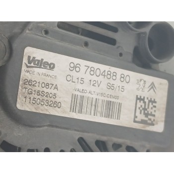 Recambio de alternador para peugeot 208 i (ca_, cc_) 1.4 hdi referencia OEM IAM 9678048880 2621087a tg15s205