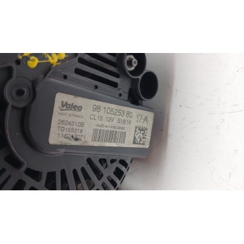 Recambio de alternador para citroën c3 attraction referencia OEM IAM 9810525380 2624310b tg15s218