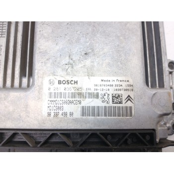 Recambio de centralita motor uce para opel combo e tour / life (k9) 1.5 referencia OEM IAM 0281036205 9833749880 