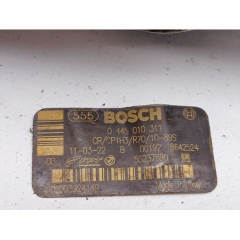 Recambio de bomba inyeccion para fiat punto (evo) (199) 1.3 16v jtd cat referencia OEM IAM 55237690  0445010311