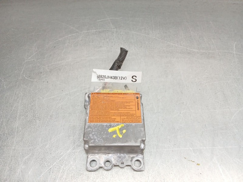 Recambio de centralita airbag para nissan x-trail (t31) le referencia OEM IAM 98820jh43b  