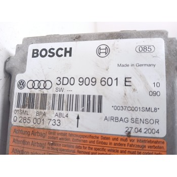 Recambio de centralita airbag para volkswagen touareg (7la) v6 referencia OEM IAM 3D0909601E  