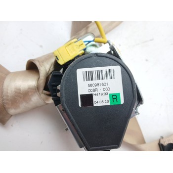 Recambio de cinturon seguridad delantero derecho para volkswagen touareg (7la) v6 referencia OEM IAM 560981601  