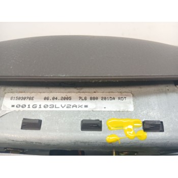 Recambio de airbag delantero izquierdo para volkswagen touareg (7la, 7l6, 7l7) 2.5 r5 tdi referencia OEM IAM 7l6880201da  