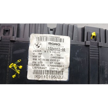 Recambio de cuadro instrumentos para bmw serie 1 berlina (e81/e87) 118d referencia OEM IAM 102495246  