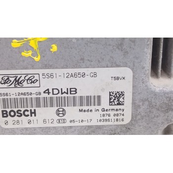 Recambio de centralita motor uce para ford fusion (ju_) 1.6 tdci referencia OEM IAM 5s6112a650gb 0281011612 