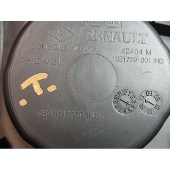 Recambio de apoyabrazos central para renault megane iii berlina 5 p expression referencia OEM IAM 969104736r  