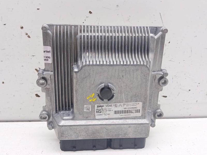 Recambio de centralita motor uce para citroën c4 ii (nc_) 1.2 thp 130 referencia OEM IAM 9812338980  