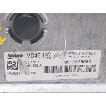 Recambio de centralita motor uce para citroën c4 ii (nc_) 1.2 thp 130 referencia OEM IAM 9812338980  