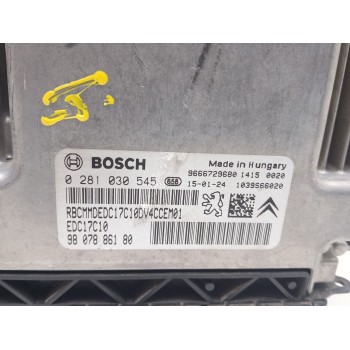 Recambio de centralita motor uce para peugeot 208 i (ca_, cc_) 1.4 hdi referencia OEM IAM 9807886180 0281030545 