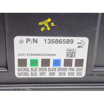 Recambio de modulo electronico para chevrolet aveo sedán (t300) 1.3 d referencia OEM IAM 13586589  