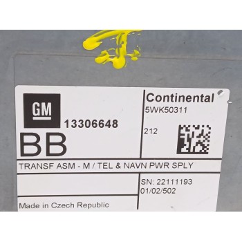 Recambio de modulo electronico para chevrolet aveo sedán (t300) 1.3 d referencia OEM IAM 13306648  