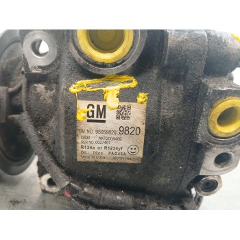 Recambio de compresor aire acondicionado para chevrolet aveo sedán (t300) 1.3 d referencia OEM IAM 42783843 95059820 
