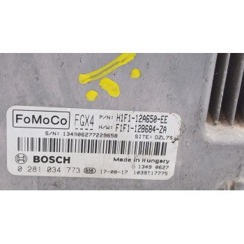 Recambio de centralita motor uce para ford focus iii 1.5 tdci referencia OEM IAM h1f112a650ee f1f112b684za 0281034773