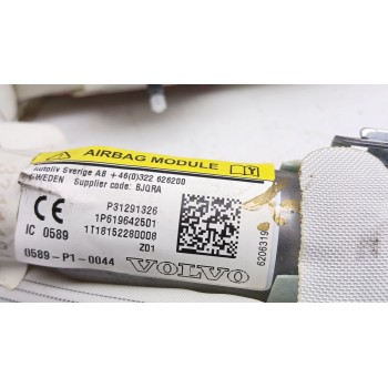 Recambio de airbag cortina delantero izquierdo para volvo v40 hatchback (525) d2 referencia OEM IAM p31291326  