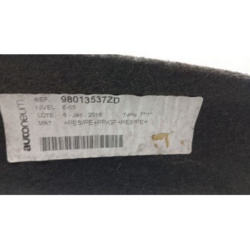 Recambio de bandeja trasera para citroën c4 cactus 1.2 thp 110 referencia OEM IAM 98013537zd  