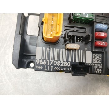 Recambio de centralita bsm para peugeot 207/207+ (wa_, wc_) 1.6 hdi referencia OEM IAM 9661708280  
