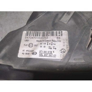 Recambio de faro izquierdo para skoda suberb (3t4) ambition referencia OEM IAM 3T1941015 TOCADO 
