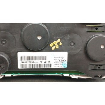 Recambio de cuadro instrumentos para dacia sandero ii (b8_) tce 90 (b8m1, b8ma) referencia OEM IAM 248102383r  