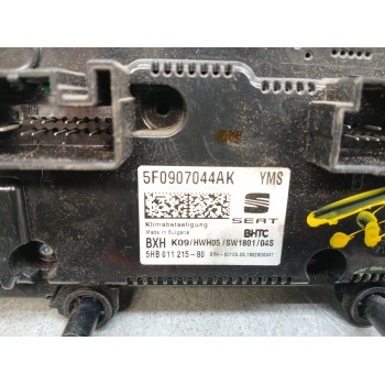 Recambio de mando climatizador para seat leon st (5f8) x-perience 4drive referencia OEM IAM 5f0907044ak  