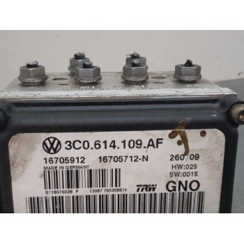 Recambio de abs para volkswagen passat berlina (3c2) highline referencia OEM IAM 3C0614109AF  