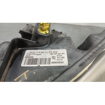 Recambio de faro izquierdo para peugeot 207 1.6 hdi cat (9hz / dv6ted4) referencia OEM IAM 89900884  