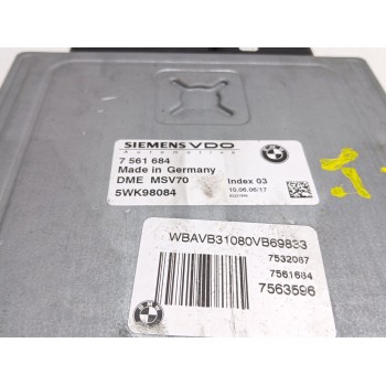 Recambio de centralita motor uce para bmw serie 3 berlina (e90) 330i referencia OEM IAM 7561684 7563596 5wk98084