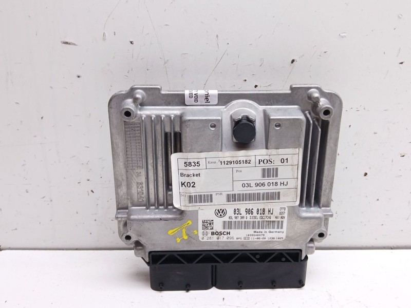 Recambio de centralita motor uce para volkswagen sharan (7n1, 7n2) 2.0 tdi 4motion referencia OEM IAM 03l906018hj 0281017096 