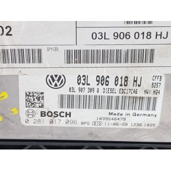 Recambio de centralita motor uce para volkswagen sharan (7n1, 7n2) 2.0 tdi 4motion referencia OEM IAM 03l906018hj 0281017096 