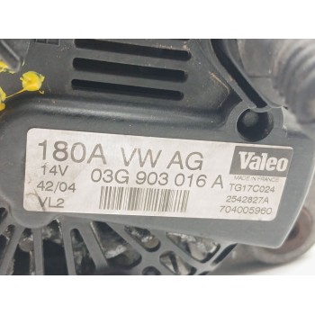 Recambio de alternador para audi a6 berlina (4f2) 2.0 tdi referencia OEM IAM 03g903016a tg17c024 2542827a