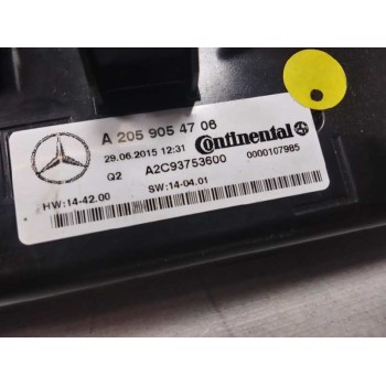 Recambio de mando climatizador para mercedes-benz clase c w205 c200 bluetec referencia OEM IAM A2059054706  