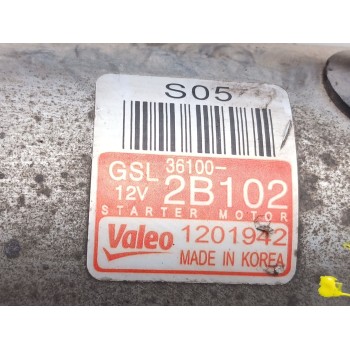 Recambio de motor arranque para hyundai elantra (ad)(2016) klass referencia OEM IAM 361002b102 1201942 361002b110