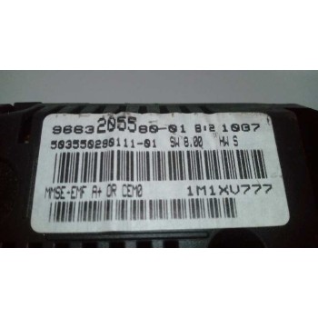 Recambio de display para peugeot 207 1.4 hdi referencia OEM IAM 9663205580 9663205580-01 