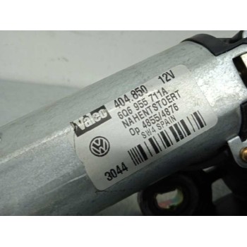 Recambio de motor limpia trasero para volkswagen polo (9n1) 1.4 16v referencia OEM IAM 6Q6955711A 404850 4 CABLES